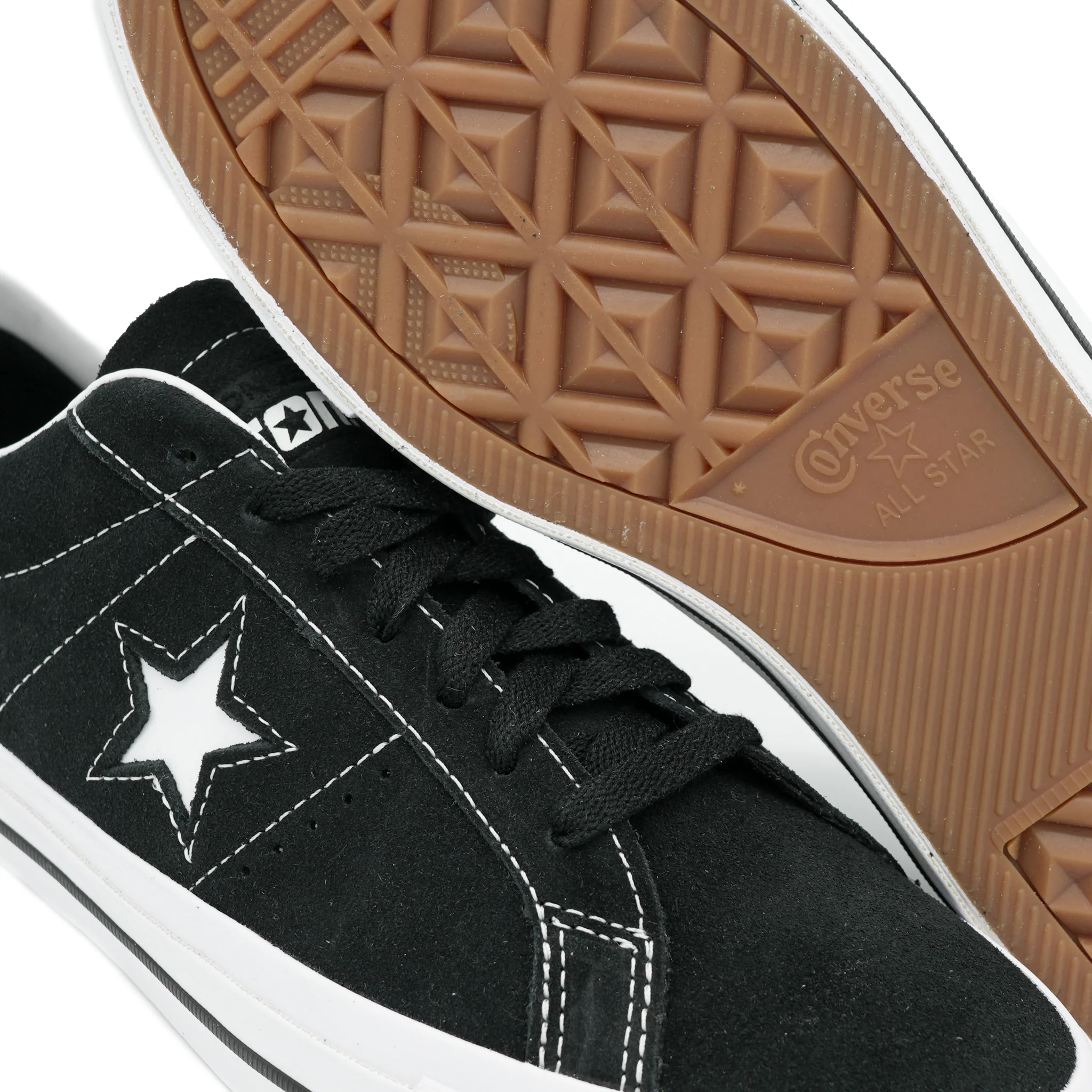 Converse One Star Pro Ox - Black / White - Image 3