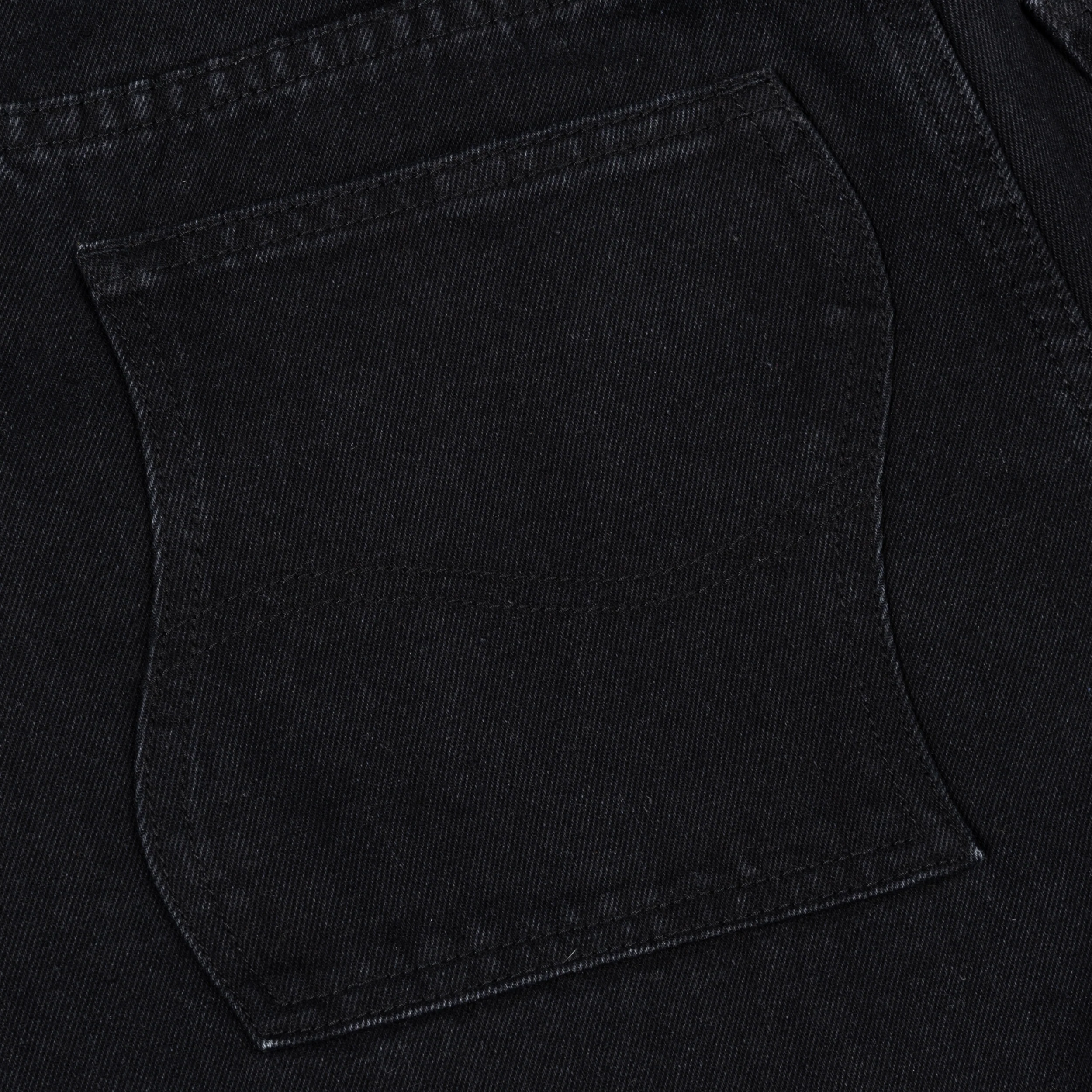 Dime Classic Relaxed Denim Pants - Black - Image 5